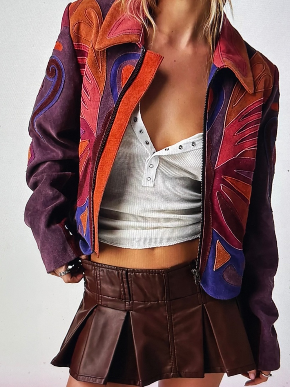 Free People Stars Are Psychedelic Jacket